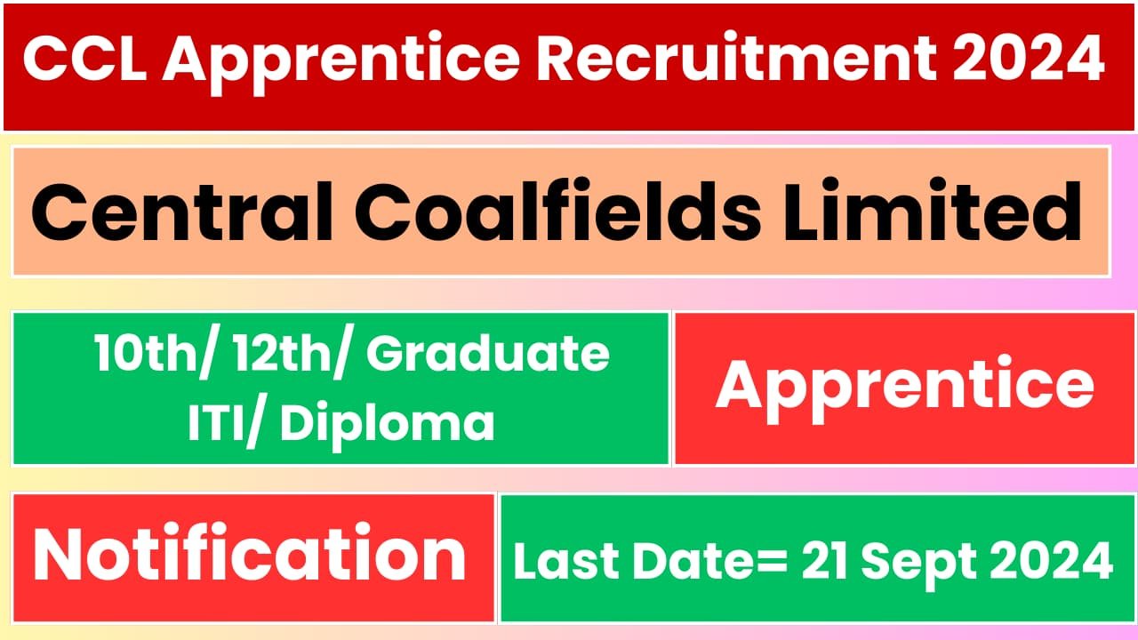 CCL Apprentice Recruitment 2024