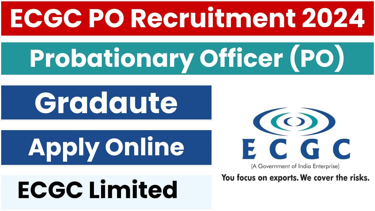 ECGC PO Recruitment 2024