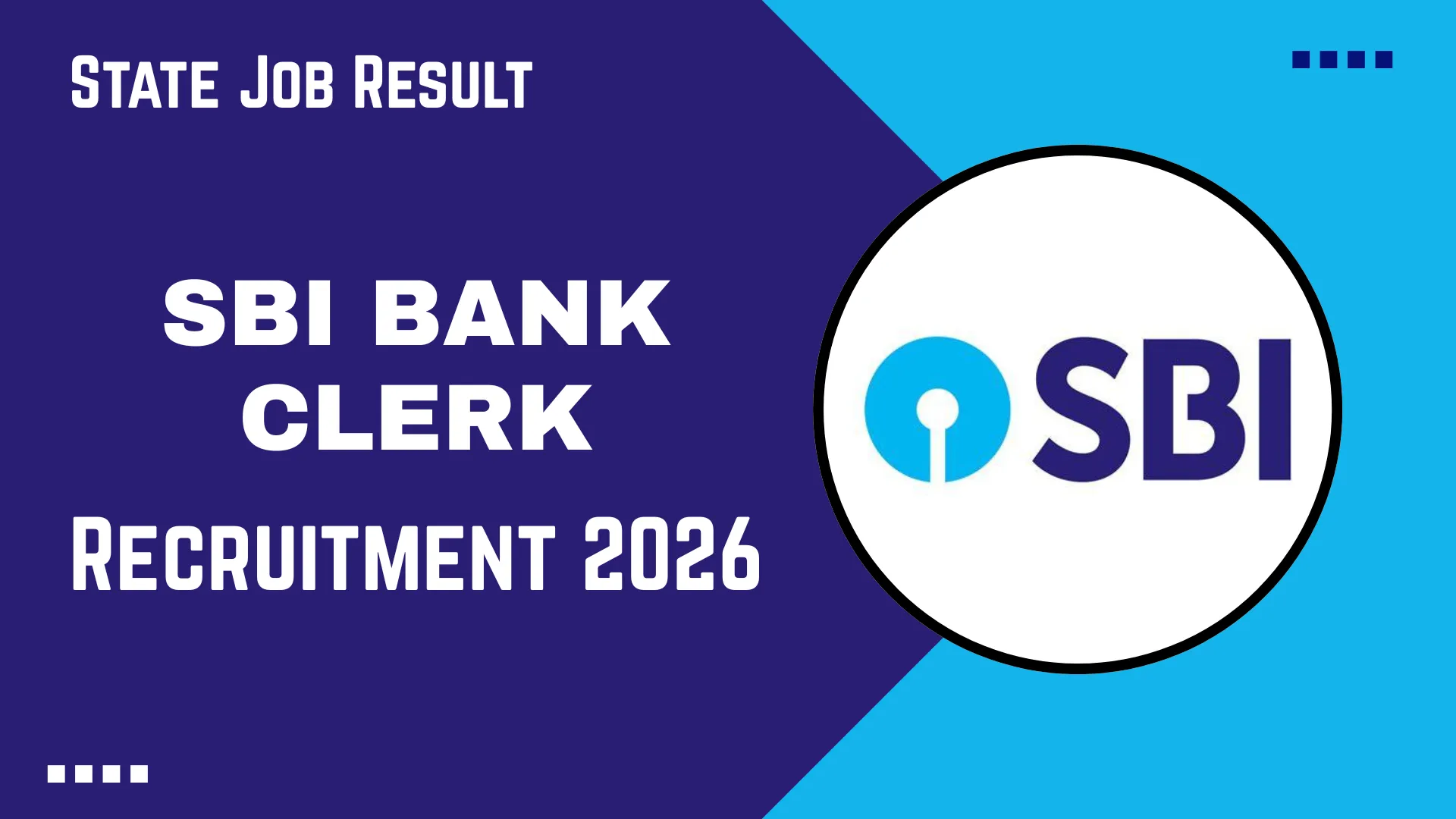 SBI Bank Clerk Admit Card 2026