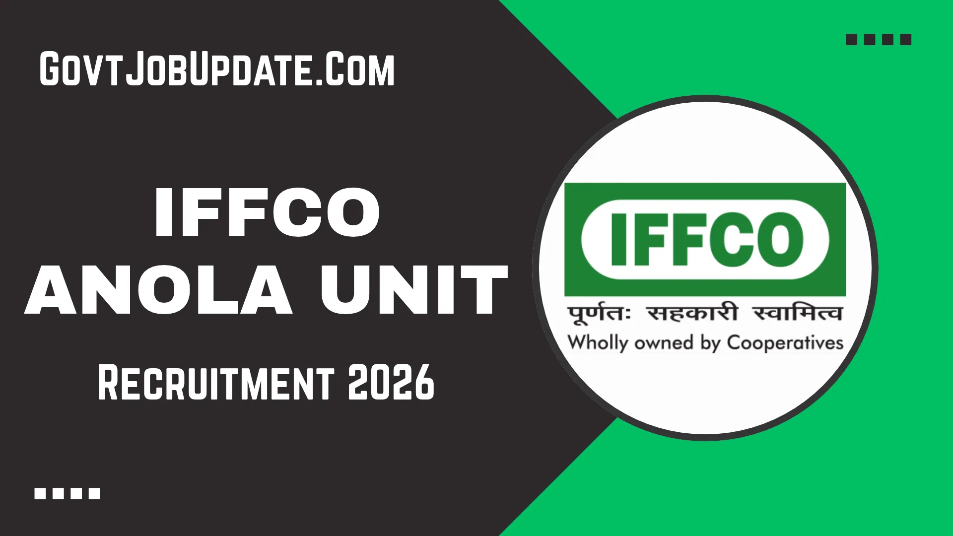 IFFCO Aonla Unit Recruitment 2026