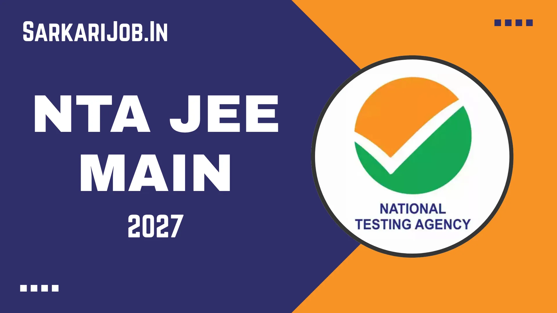 JEE Main 2027