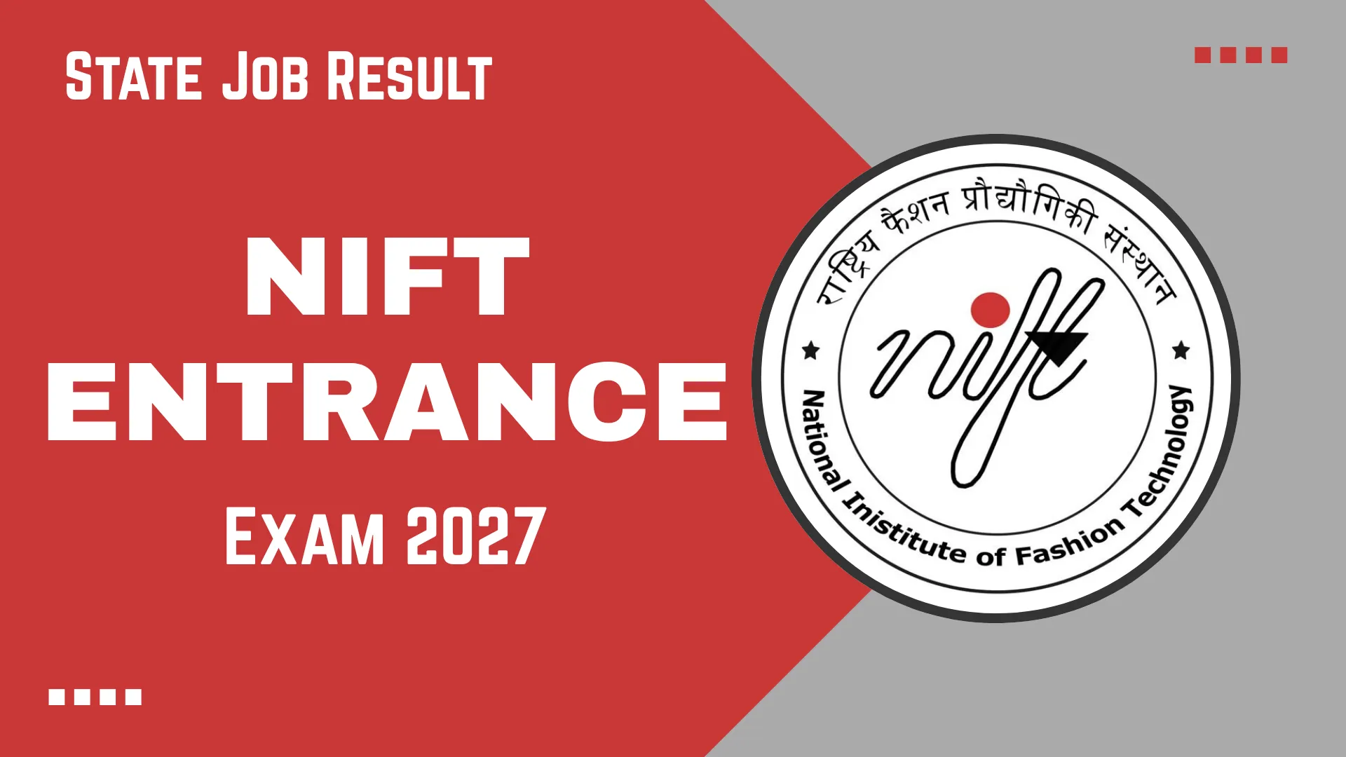 NIFT Entrance Exam 2027