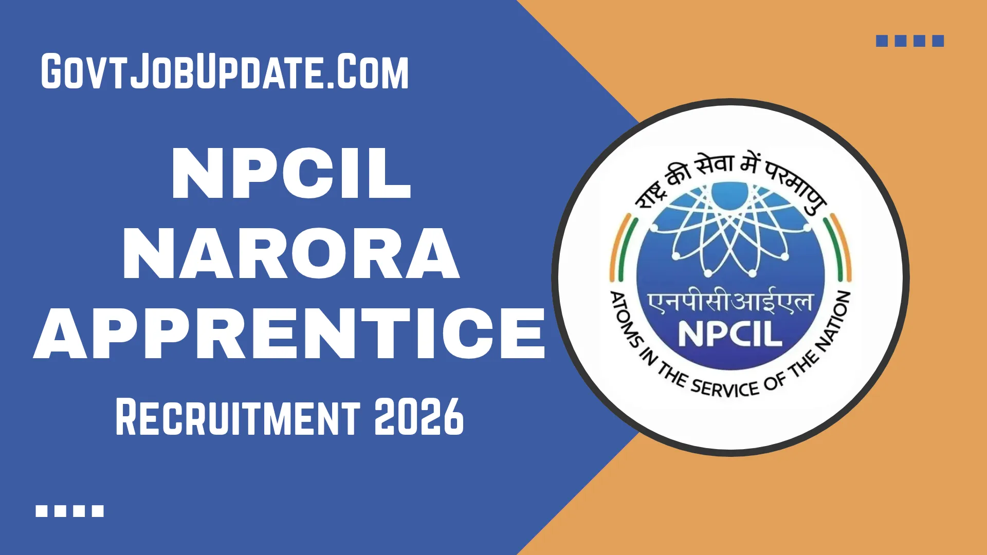 NPCIL Narora Apprentice Recruitment 2026