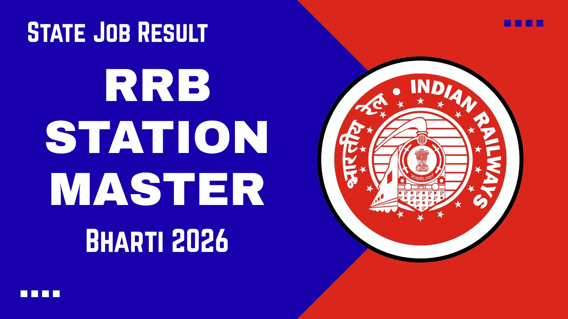 RRB Station Master Bharti 2026