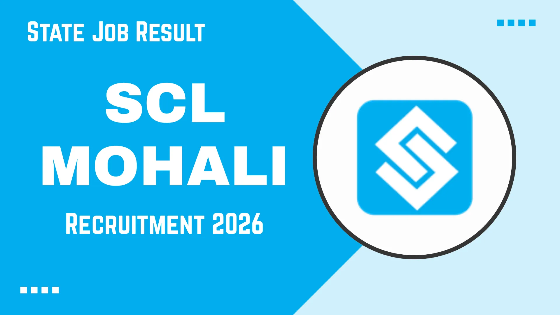 SCL Mohali Recruitment 2026