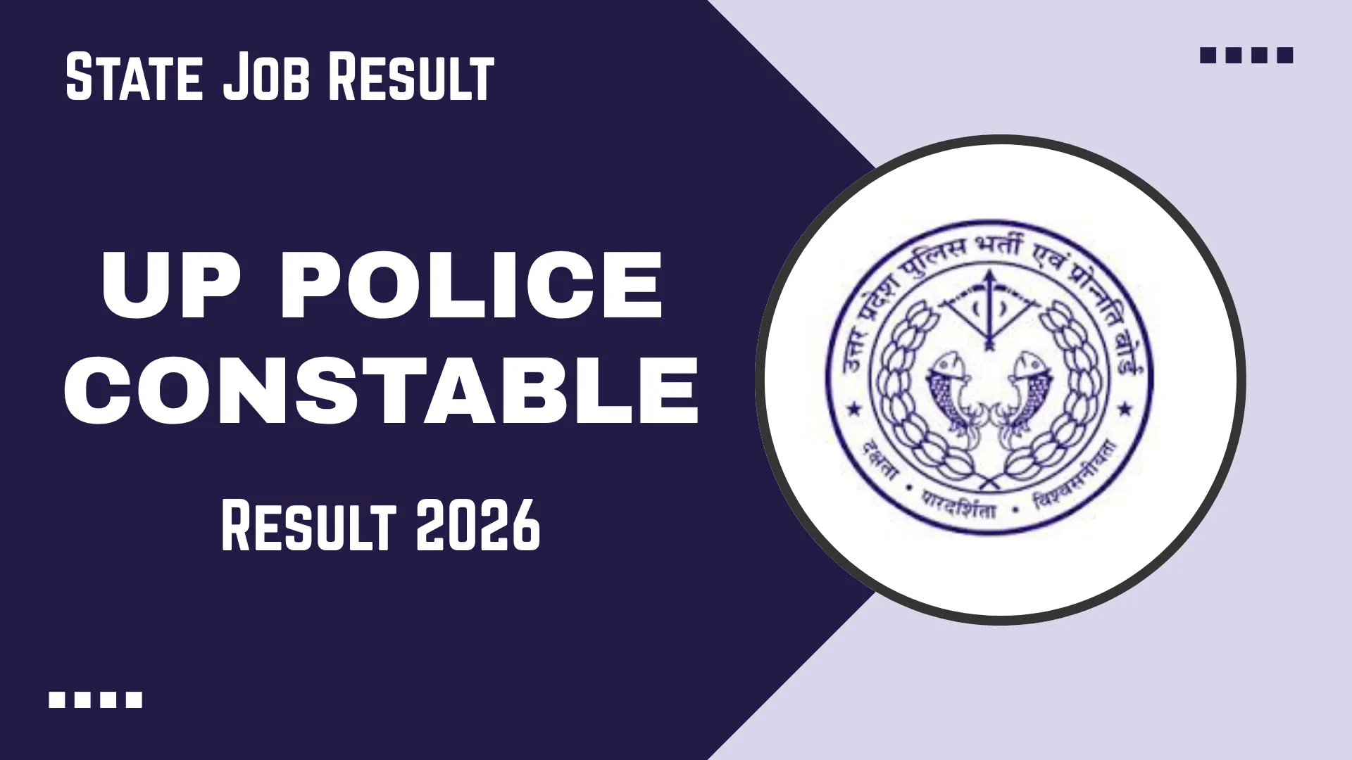 UP Police Constable Final Result 2026